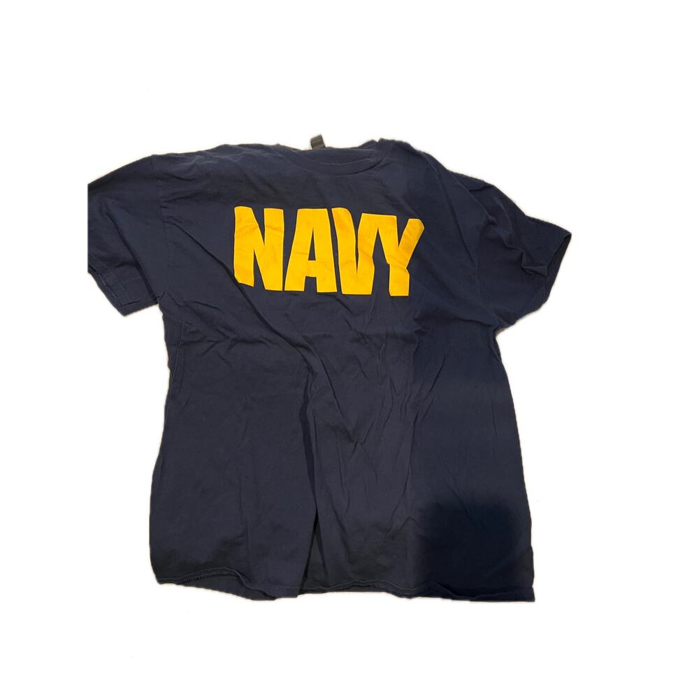 Gildan US Navy 100% Cotton T-Shirt Mens XL